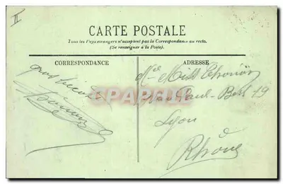 Marseille — La chiesa riformata — L.I. — 182 — Verso