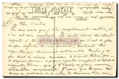 Marseille — Pointe de Maldorme — Éditeur EL, n° 187 — Verso