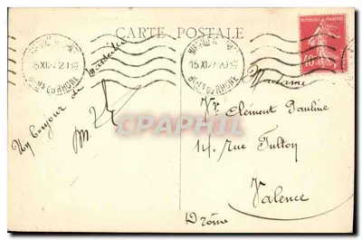 Marseille — Baie du Prophète - Prophète Bey — Rewers