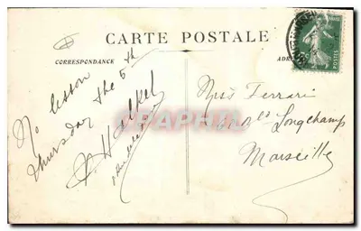 Marseille - Operon Municipal — Wydawnictwo Nowych Galerii, nr 22 — Rewers