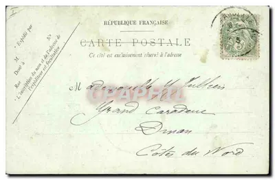 Marseille — L'Église des Réformés — LL. — J. Mallety — Verso