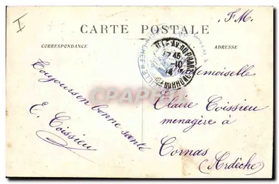 Marseille - Cours du Chapitre en de Réformes — van de Nouveaux-Imprimeries — Achterkant