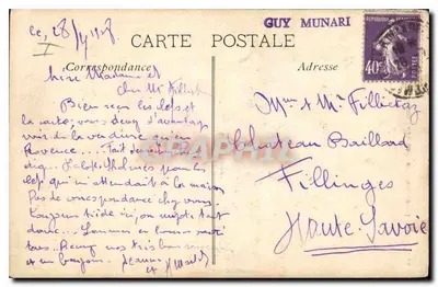 Marsiglia - Chiesa dei Riformati e Monumento dei Mobiles — E. L. n°5 — Verso