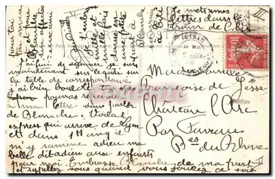Marsiglia - I Riformati e il Monumento dei Mobiles — D. RHAT, MARSEILLE — Verso