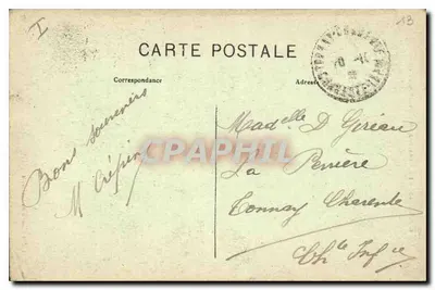 Marselha — A Igreja dos Reformados (São Vicente de Paulo) — Bilhete postal moderno n°4 — Verso