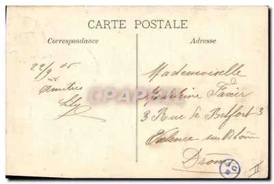 Marsiglia. Chiesa dei Riformati e Monumento dei Mobiles — L. P. M. - 5. — Verso