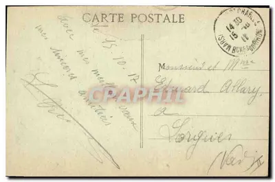 Marseille - Kerk van de Reformaten en Monument van de Mobiles - P.B. — Achterkant