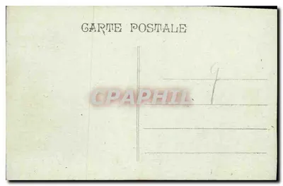 Marsella - Exposición Colonial 1922 — Palacio de Marsella y de Provenza — Reverso