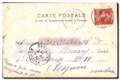 Marseille — Pomnik Dzieci Boczych Rzeczyskich i Katedra Reformowanych — Rewers