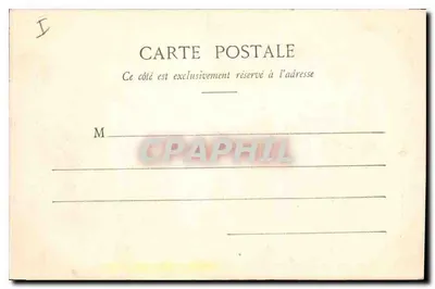 Marseille — Kościół Reformowanych — Édition Gilotita, fot. Nuez — Rewers