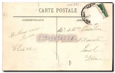 Marseille — Le Prophète — wydawca nieznany, n° 20 — Rewers