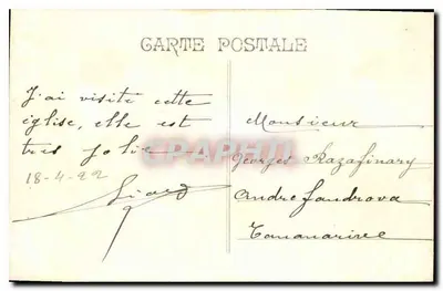 Marsiglia — Monumento dei Mobiles e la Chiesa delle Riforme — P.B. — Verso