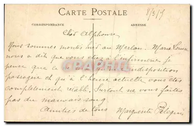 Marseille - Promenada Corniche (Le Prophète) - Z. 2. — Rewers