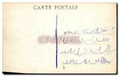 Marseille — La Corniche (Le Prophète) — Wydawca nieznany — Rewers
