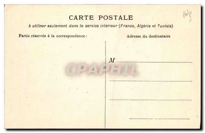 Marseille — La Corniche, l'Anse du Prophète (Réservé Palace) — Rewers