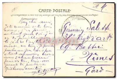 Valence — Kąt Parku Jouvet (Most drewniany) — Wydawnictwo Nouvelles Galeries — Rewers