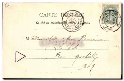Valence - Ogród Champ de Mars — kolekcja P. P. Valence, nr 138 — Rewers