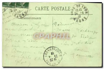 Valence — Widok z belvederu Parku Jouvet — LL. — Rewers