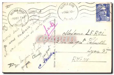 Widok na Rho w Valence — Wydawnictwo Valence Gare — Rewers