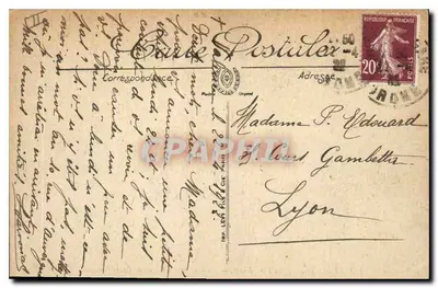 Valence — Park Jouvet — Most i Zamek Crusol — LL. — N° 130 — Rewers