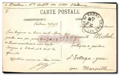 Valence - Le Pendentif - Pomnik pogrzebowy, XVe wiek - LL — Rewers