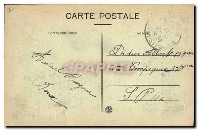 Valence — Pole Marsa — Schody — P. S. V. — n° 116 — Rewers