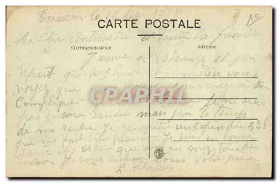 Most wiadukt nad Rynem łączący Tarascon z Beaucaire — zbudowany w 1829 roku przez MM. Seguin i Montgolfier — wydawca Coill. L. A. — Rewers