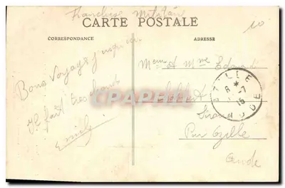 Tarascon — De Poort Sint Jan — Historische serie C. M. — Achterkant
