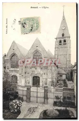 Breteuil — A Igreja — Peltier, editor Breteuil