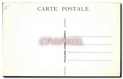 Chambéry (Savoie) — Estátua dos Irmãos de Maistre, Castelo dos Duques de Saboia — Grimal, Chambéry — Verso
