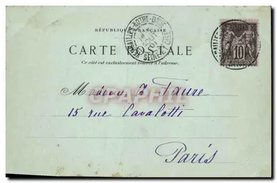 O Pavilhão da Música — Versailles — A. BONNARDEAU, Versailles — Verso