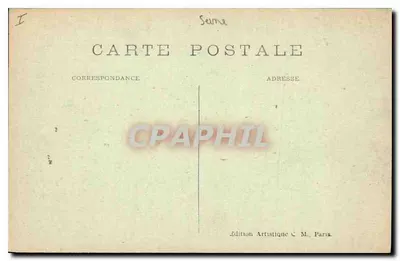 Bois de VINCENNES — Lago Daumesnil — C. M. n°21 — Verso
