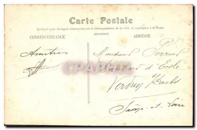 Fontainebleau — O Castelo, vista geral — G. B. N. G. — Verso