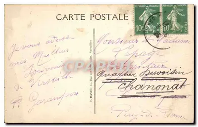 Versailles — Facha da Catedral — Verso