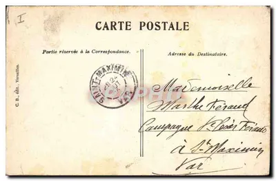 Versailles — O Petit Trianon — C. B. editora Versailles — Verso