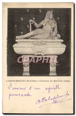 Saint-Gratien (Seine-e-Oise) — Túmulo do Maréschal Catina — F. Rousseau, 37 Rue Faulx, Paris