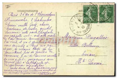 St-GERMAIN-en-LAYE — wysoka kolumna w honorze Nerona na rzymskim kampie w Mayence — Rewers