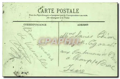 Versailles — Grand Trianon — Quarto de Dormir de Luís-Filipe — Decoração de Lareira — Verso