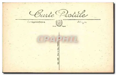 Versailles — Il Castello e la Cappella visti dal Parco — LL n°64 — Verso