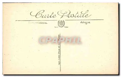 Versailles — O Grande Trianon — A Câmara de Dormir de Napoleão I — LL n°301 — Verso