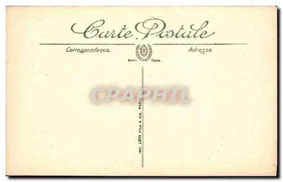 Parque de Versalles — Bassin de Latone — LL, n° 107 — Reverso