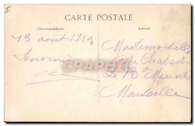 Versailles — Basen Neptuna — Wody główne — Wydawca: B. D. (nr 12) — Rewers