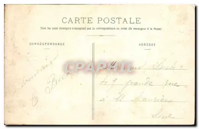 Parque de Versalles — Panorama — Ed. Sra. Moreau, Versalles — Reverso