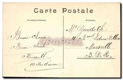 Versailles — Grand Trianon — Um Bassin — S.R.A. n°15 — Verso