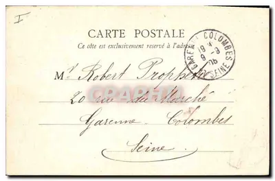 Versajles — Pałac — Sala Radców — wydawca Wochsnitz — Rewers