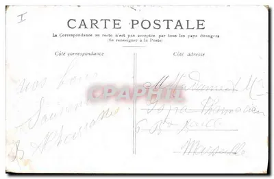 Versailles — Grand Orangerie — Wydawca: C. L. B. (nr 578) — Rewers