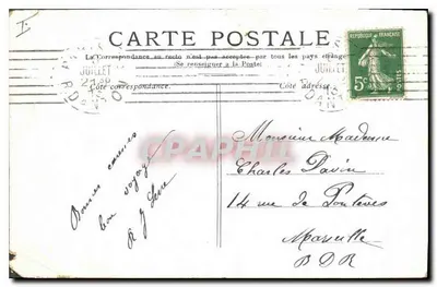 Versailles — O Petit Trianon — Editor não identificado — Verso
