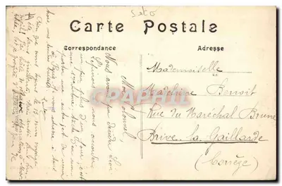 Versailles — Parc do Petit-Trianon — Le Moulin — Verso