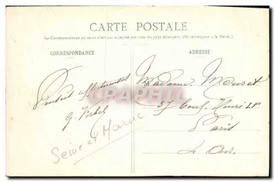 Wald von Fontainebleau — Chaos der Franchard-Schluchten — n°99 — Rückseite
