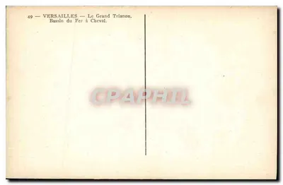 Versailles — Het Grote Trianon — Bassin van het Paard — Achterkant
